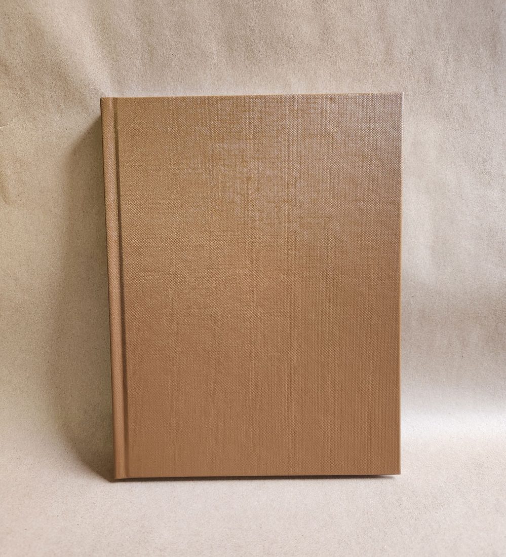 Tan Hardcover Lab Notebook - B200PH TAN-COVER